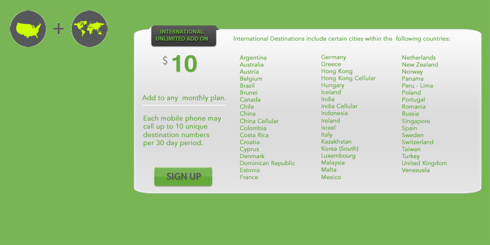 Simple Mobile International Plans
